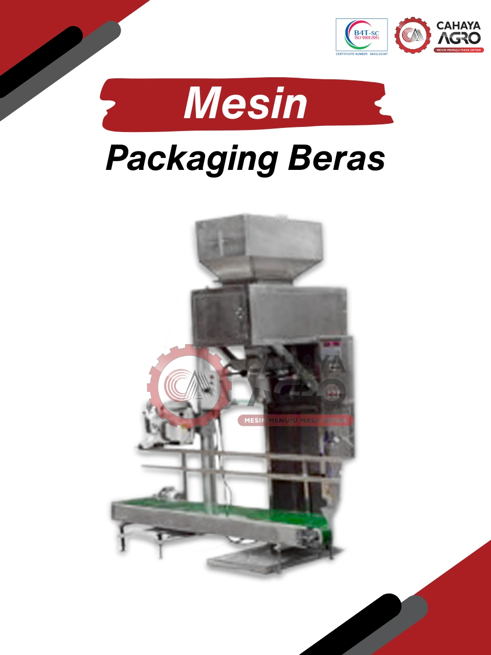 MESIN KEMASAN BERAS CA-PP-PB-300