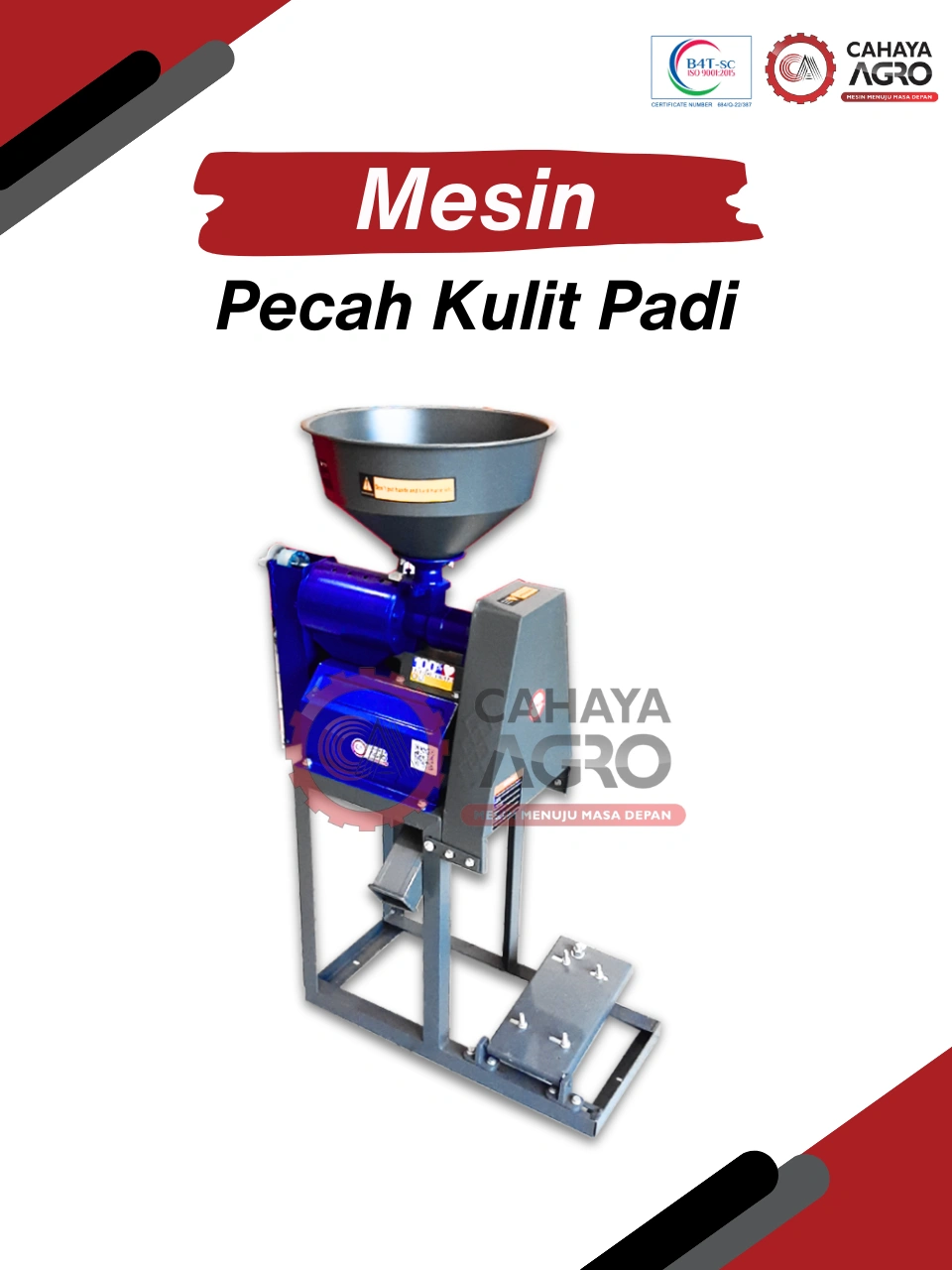 MESIN PECAH KULIT PADI CA-PP-PKP-75