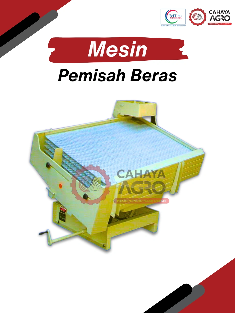 MESIN PEMISAH BERAS CA-PP-PEMISAHB-1500
