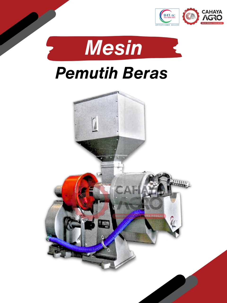 MESIN PEMUTIH BERAS CA-PP-PEMUTIHB-600