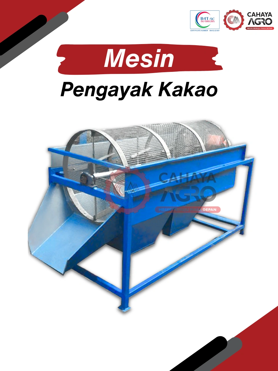 MESIN PENGAYAK KAKAO CA-PP-PKAKAO
