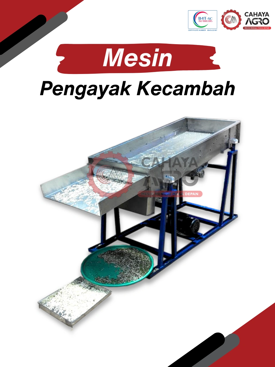 MESIN PENGAYAK KECAMBAH CA-PP-PKECAMBAH-50