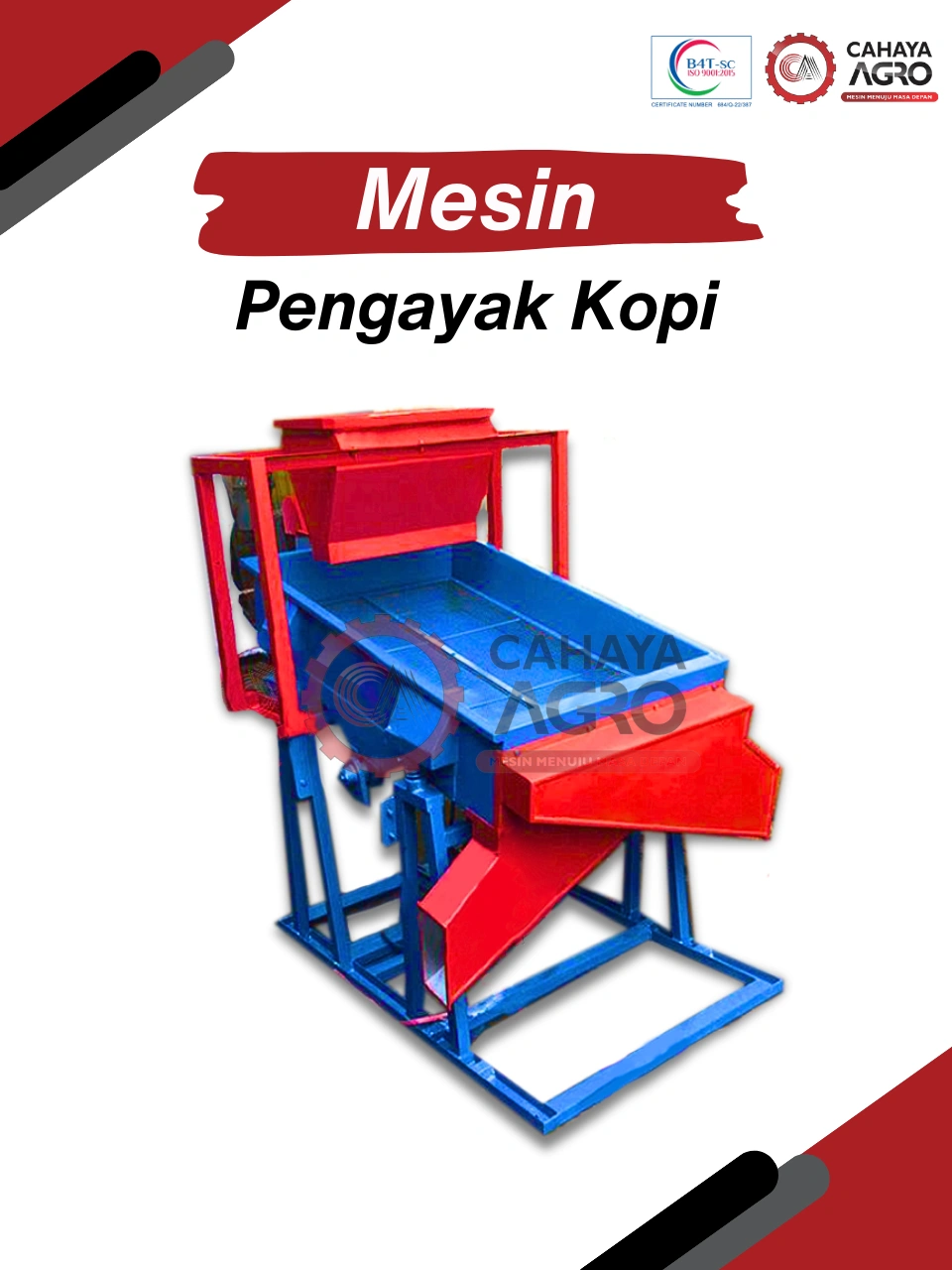 MESIN PENGAYAK KOPI CA-PP-PKOPI-100