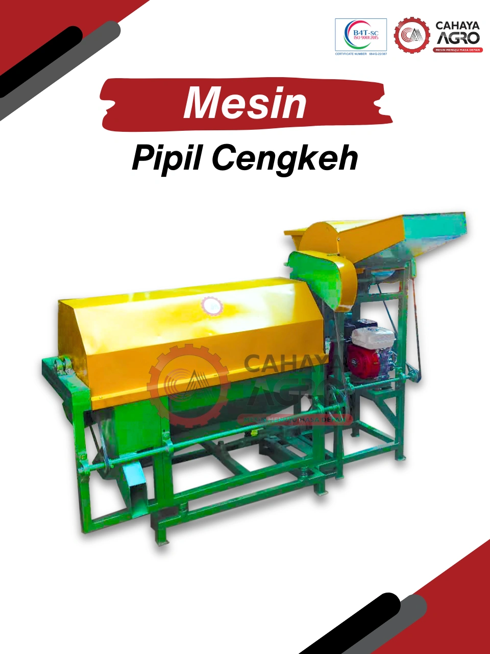 MESIN PIPIL CENGKEH CA-PPP-PC-100