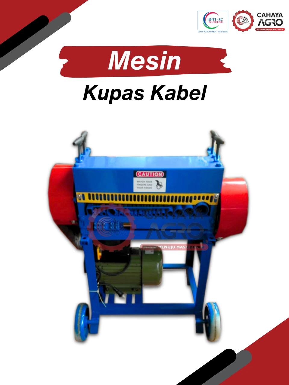 MESIN KUPAS KABEL CA-TTG-KK-SDM