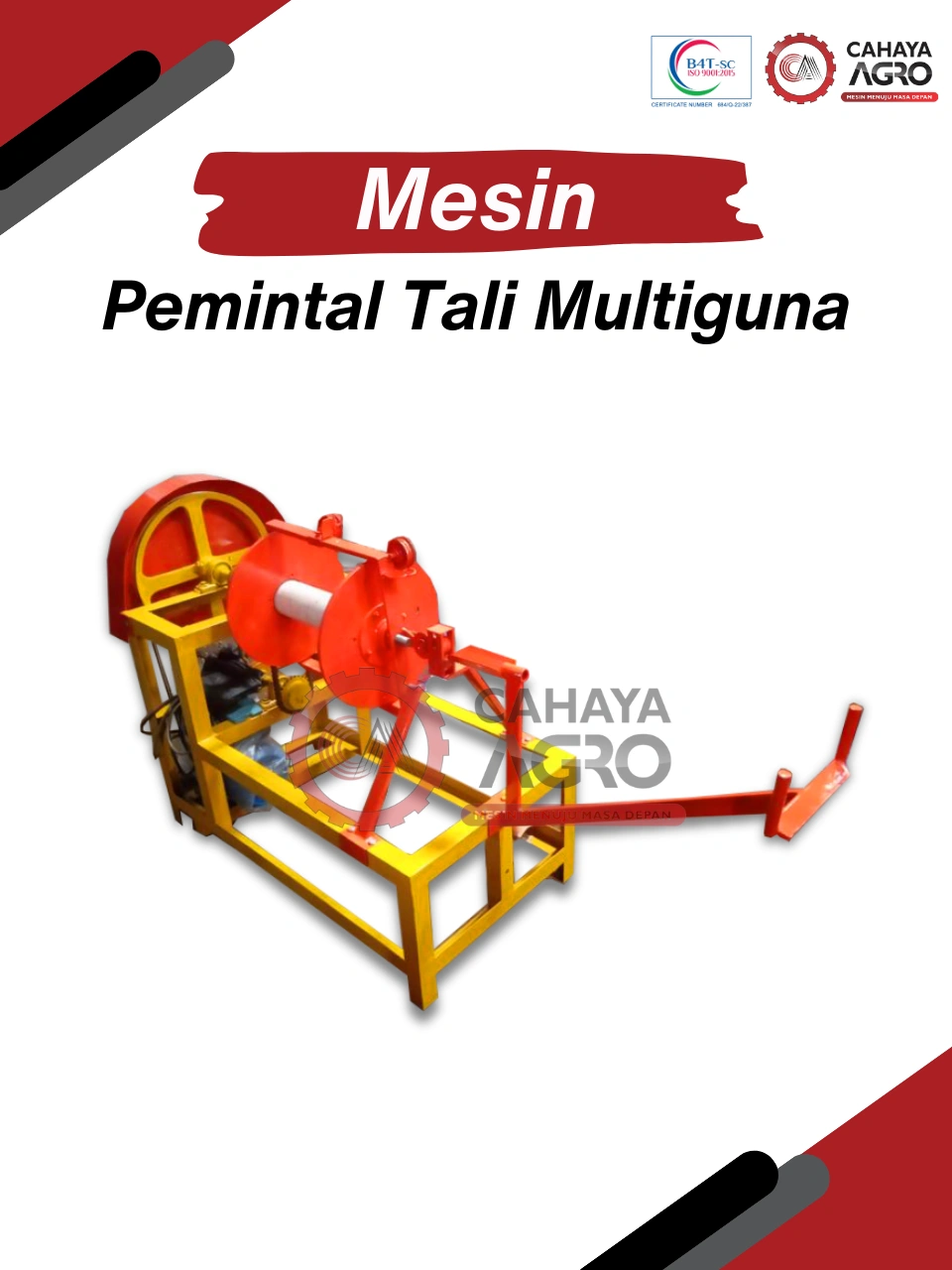 MESIN PEMINTAL TALI MULTIGUNA CA-TTG-PTM-SDM