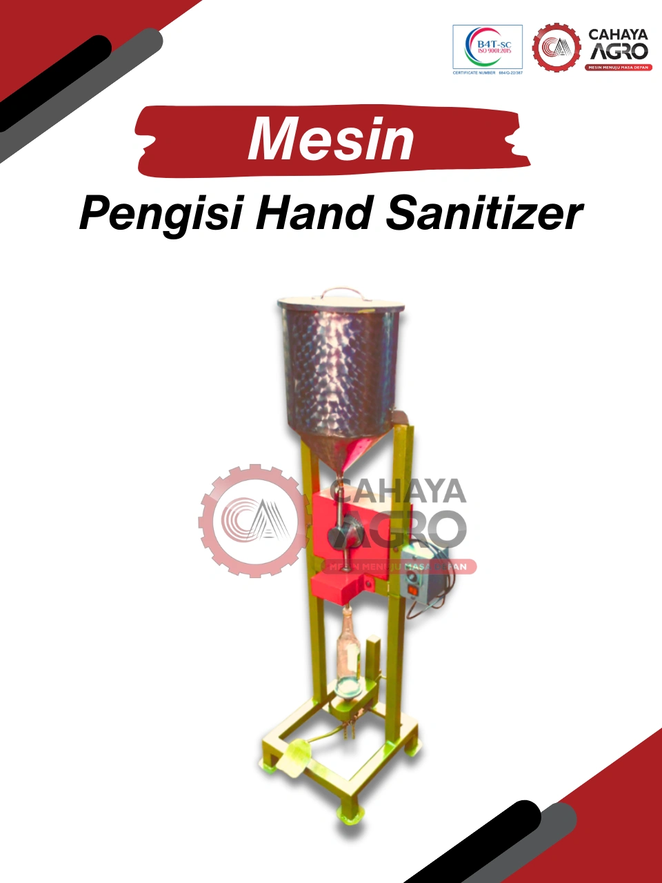 MESIN PENGISIAN HAND SANITIZER CA-TTG-PHS-40