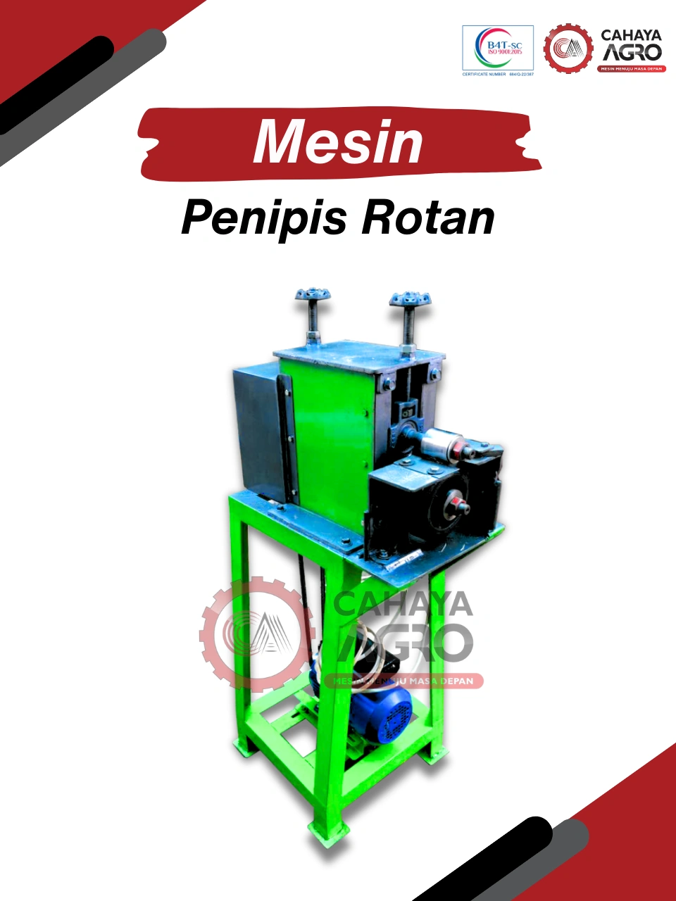 MESIN PENIPIS ROTAN CA-TTG-PR-1