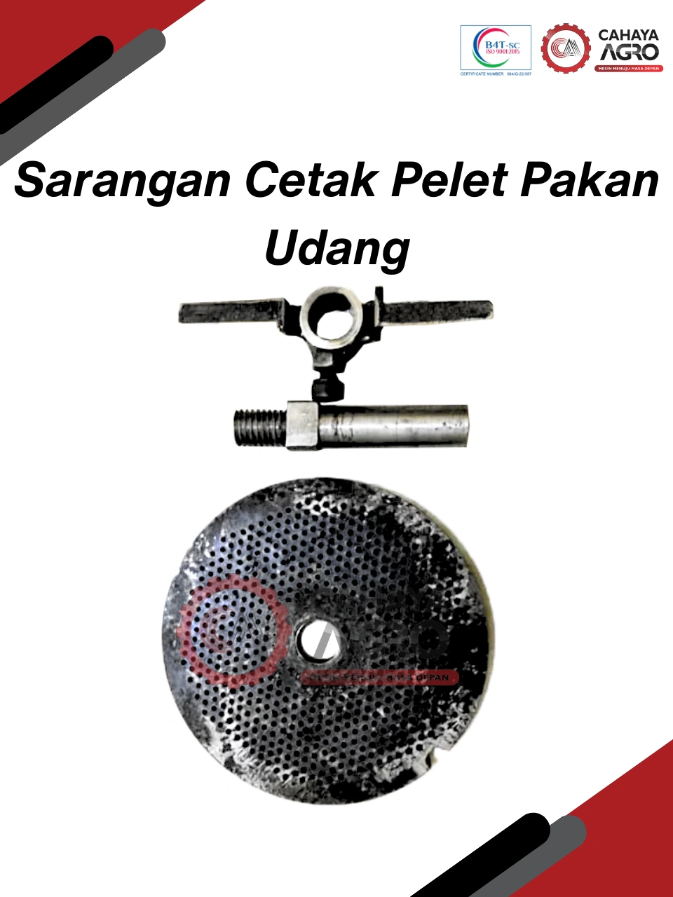 SARANGAN CETAK PELLET PAKAN UDANG CA-TTG-SCPPU