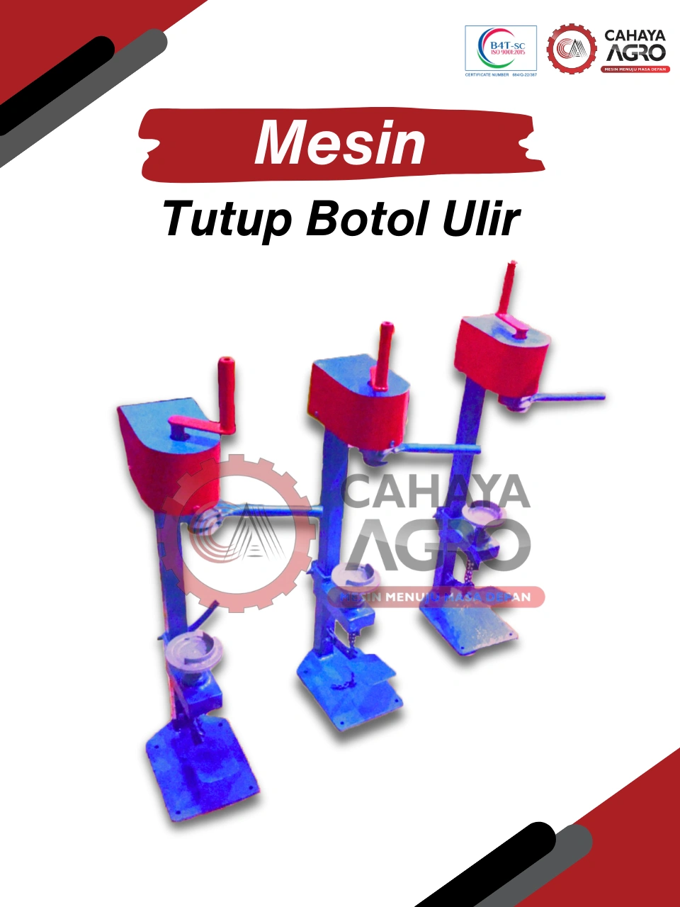 ALAT TUTUP BOTOL ULIR CA-TTG-TBU-SDM