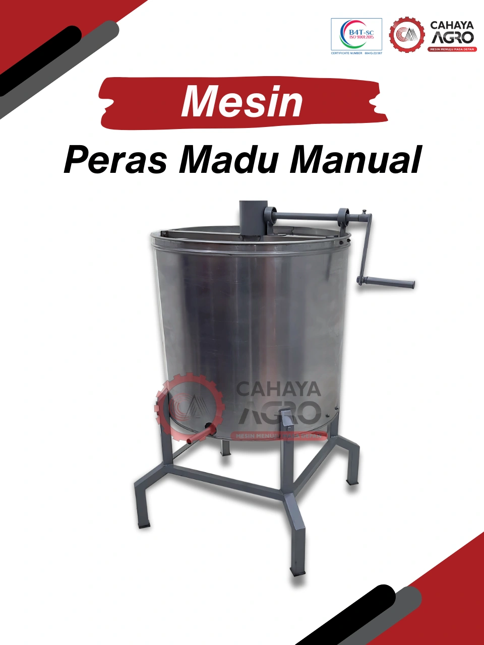 ALAT PEMERAS MADU MANUAL CA-MM-PMM-3