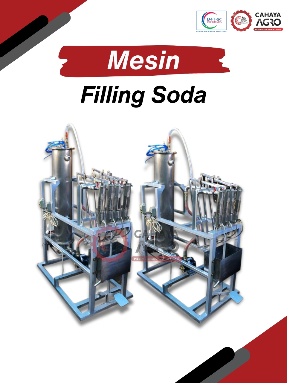 MESIN PENGISIAN SODA CA-MM-PS-100
