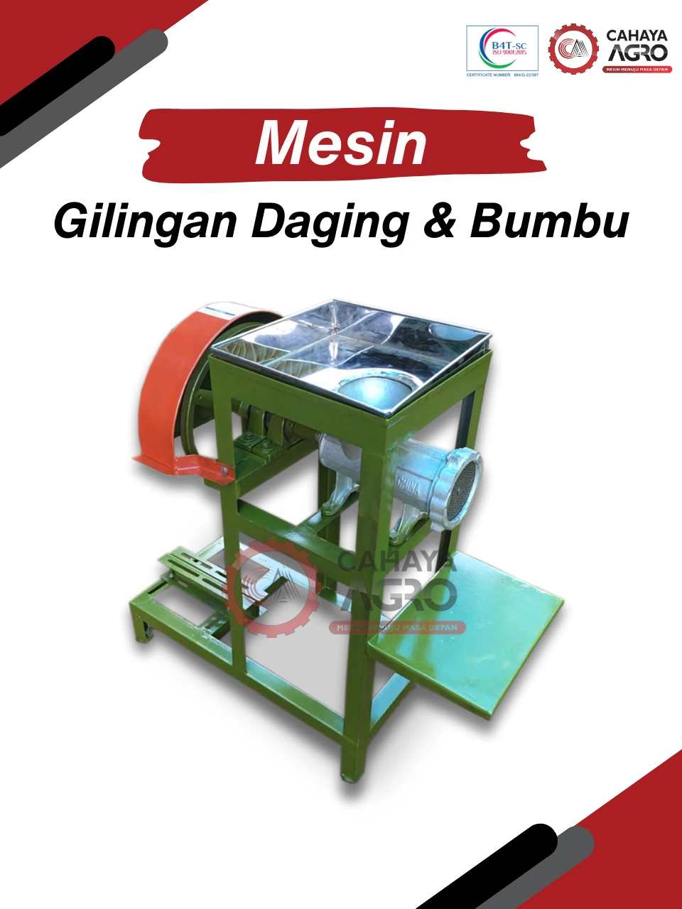 MESIN GILINGAN BUMBU DAN DAGING CA-MM-GBD-50