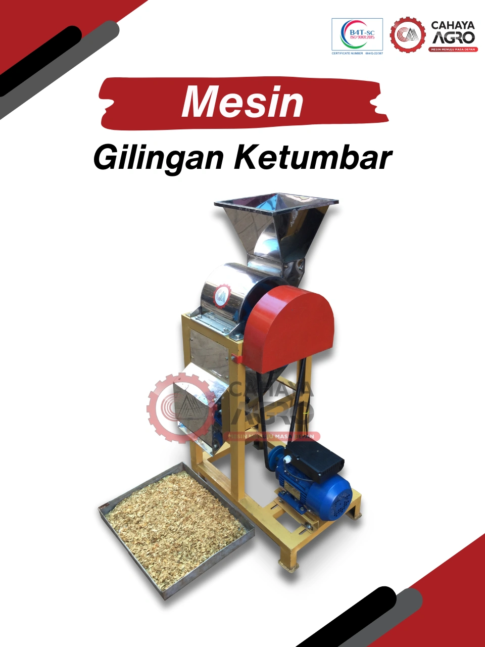 MESIN GILINGAN MERICA & KETUMBAR CA-MM-GMK-25
