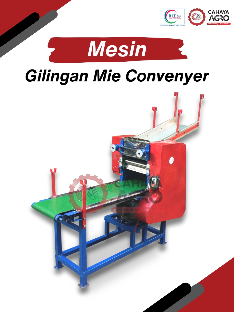 MESIN GILINGAN MIE CONVEYOR  CA-MM-GMC-100