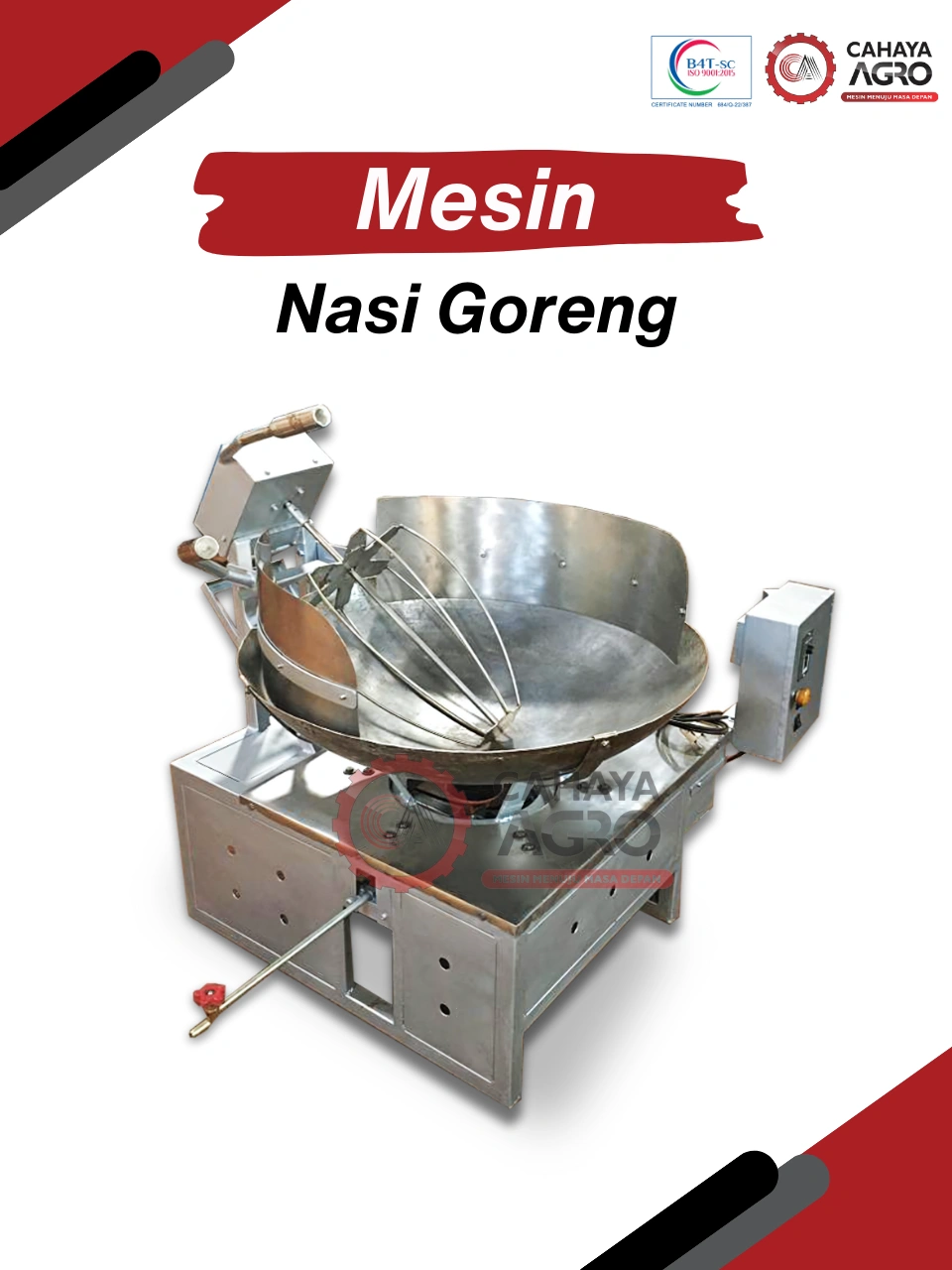 MESIN PEMBUAT NASI GORENG CA-MM-PNG-80
