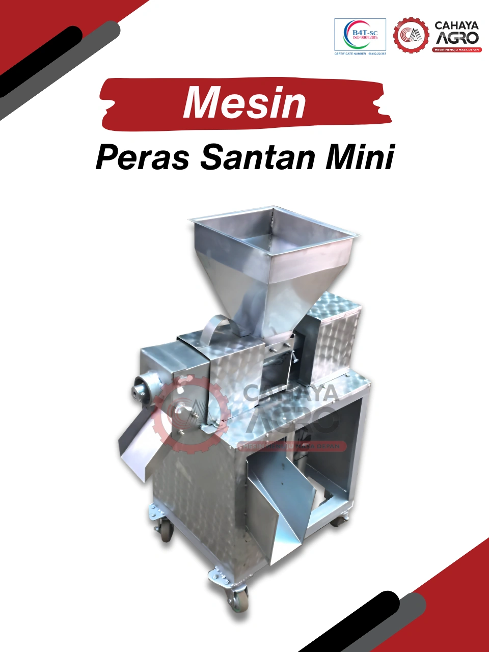 MESIN PERAS SANTAN MINI CA-MM-PSM-15