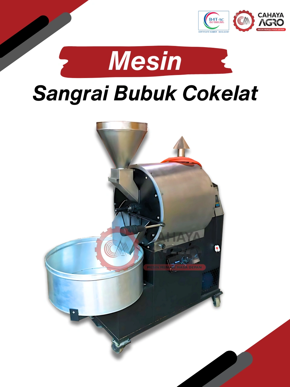 MESIN SANGRAI BUBUK COKELAT CA-MM-SBC-6