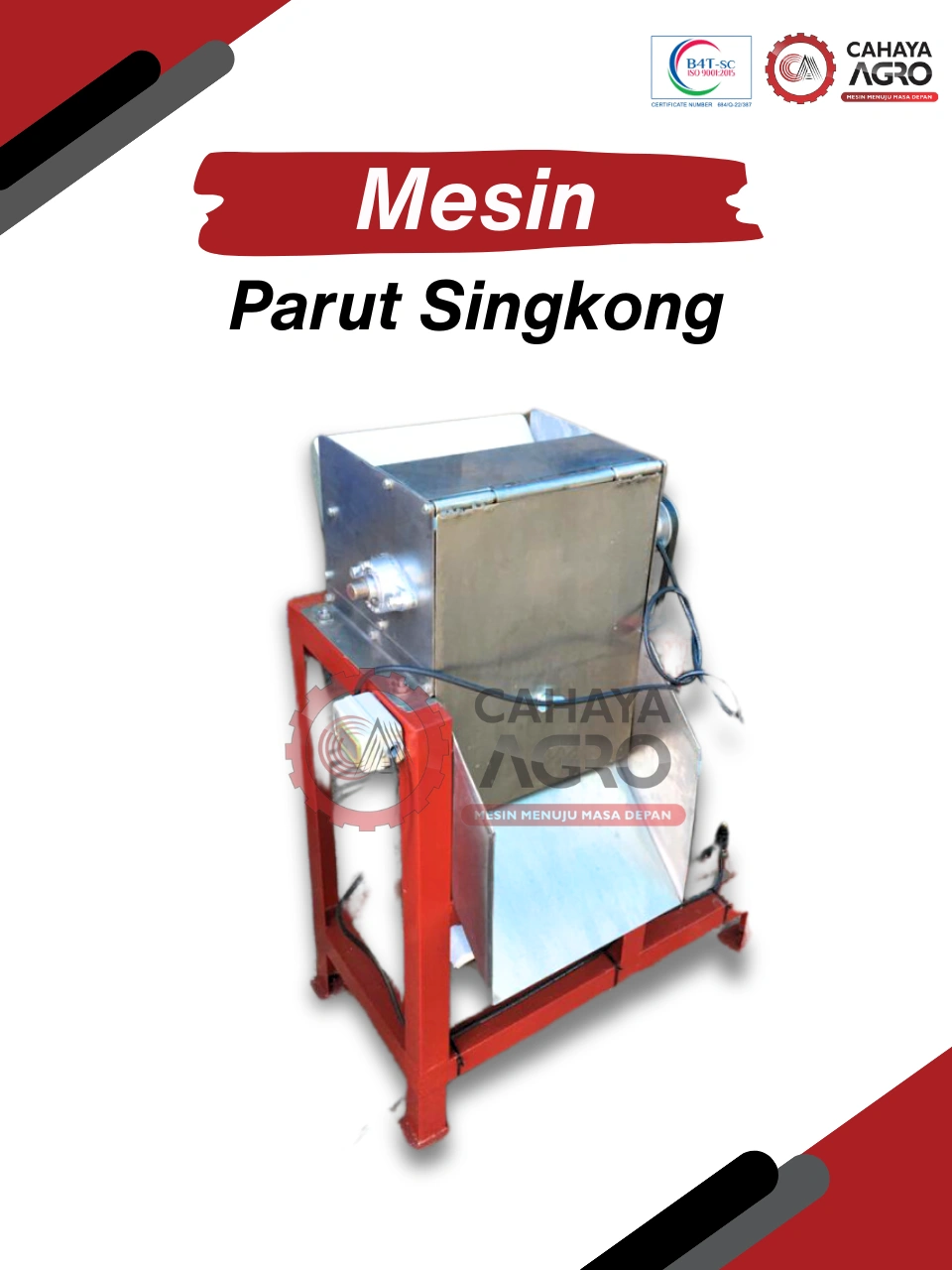 MESIN PARUT SINGKONG CA-MM-PS-200