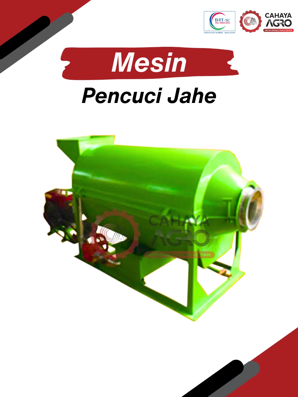 MESIN PENCUCI JAHE CA-MM-PJ-150