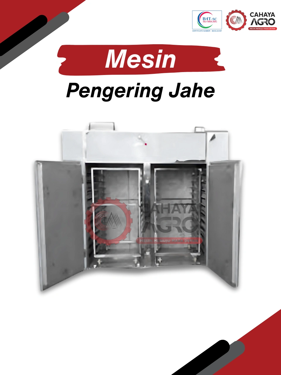 MESIN PENGERING JAHE CA-MM-PJ-120