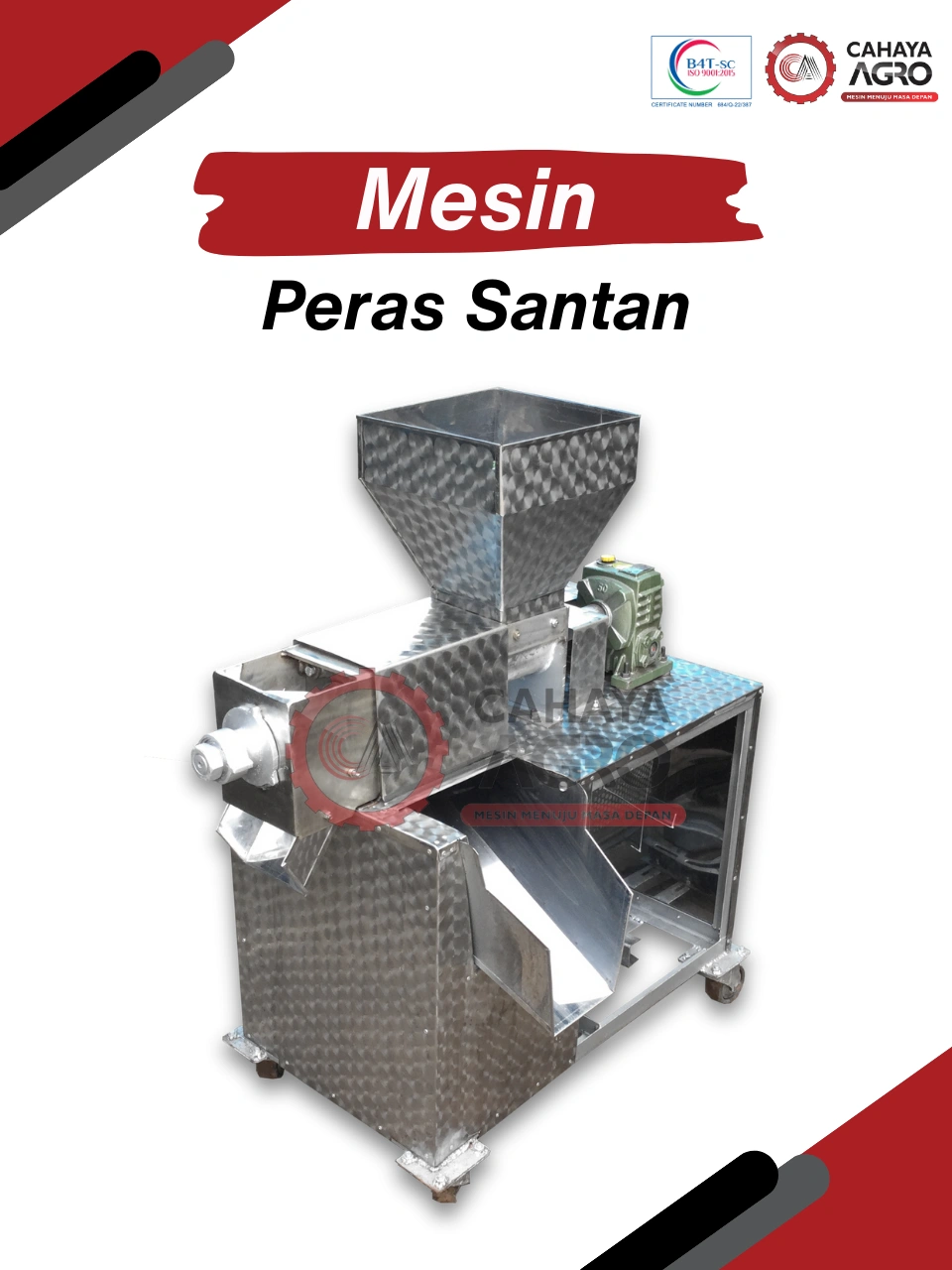 MESIN PERAS SANTAN CA-MM-PS-100 E.MTR
