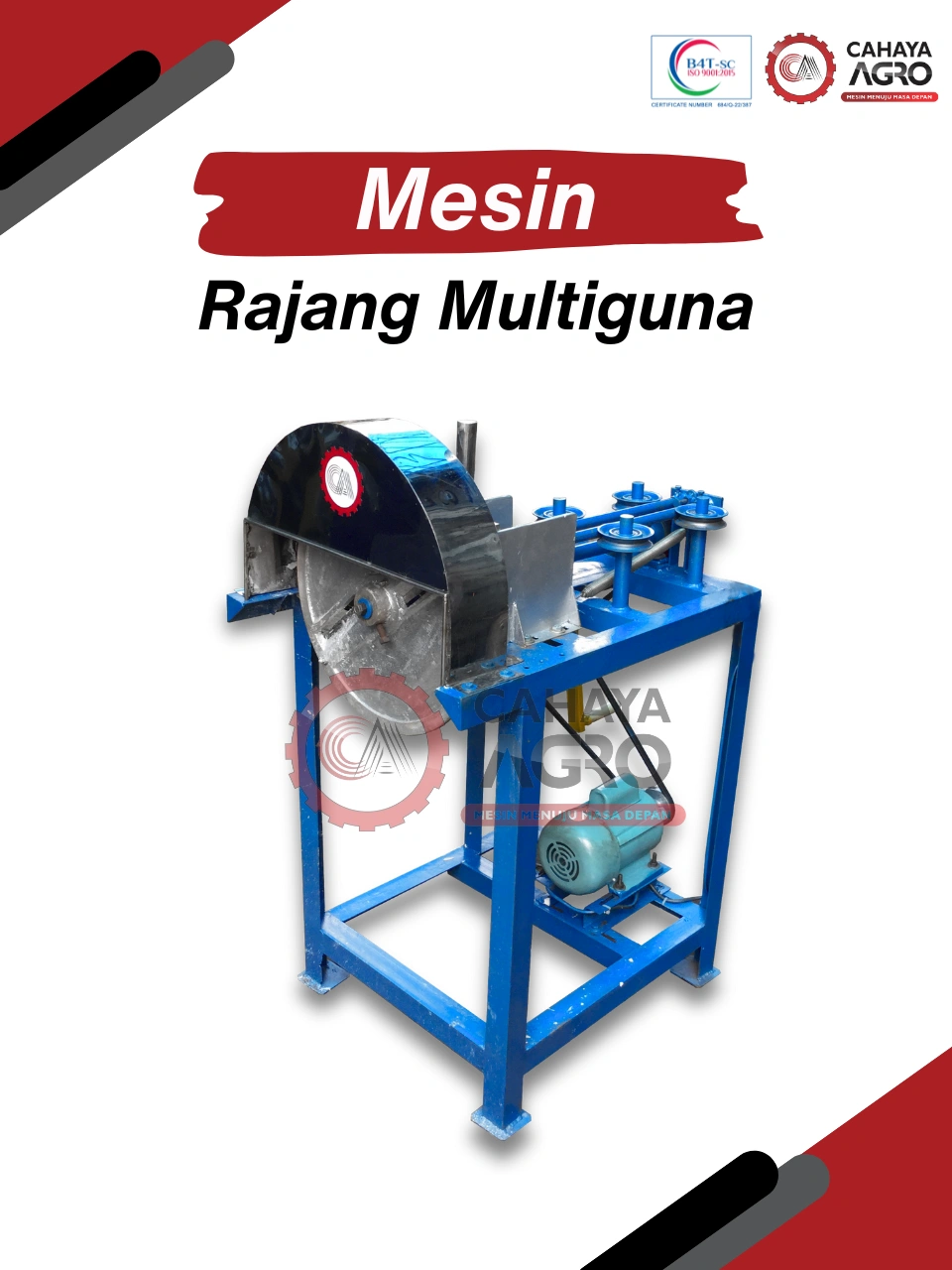 MESIN RAJANG MULTIGUNA CA-MM-RM-100 E.MTR