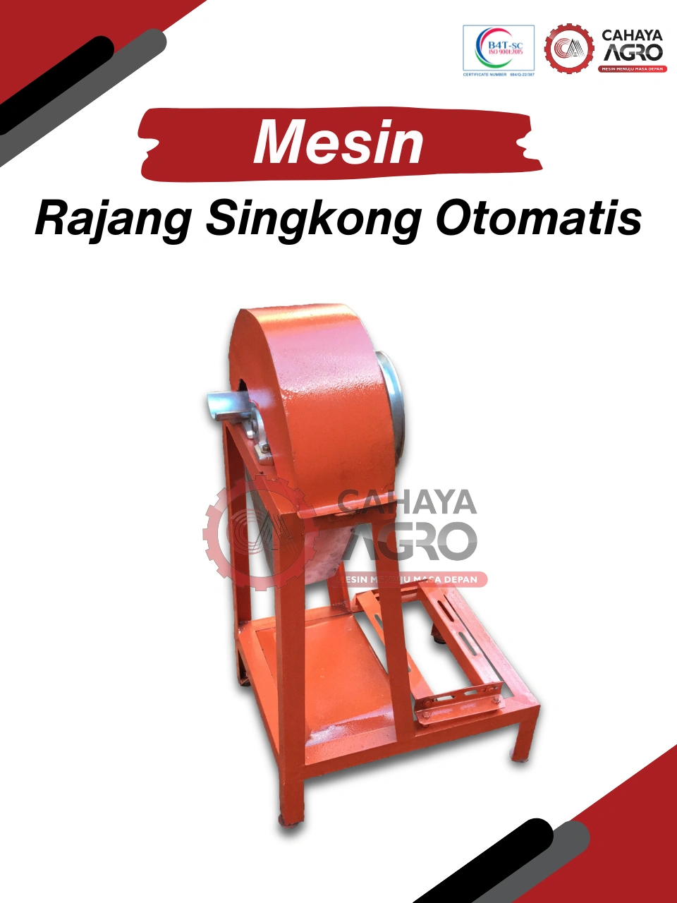 MESIN PERAJANG SINGKONG OTOMATIS CA-MM-RSO-50