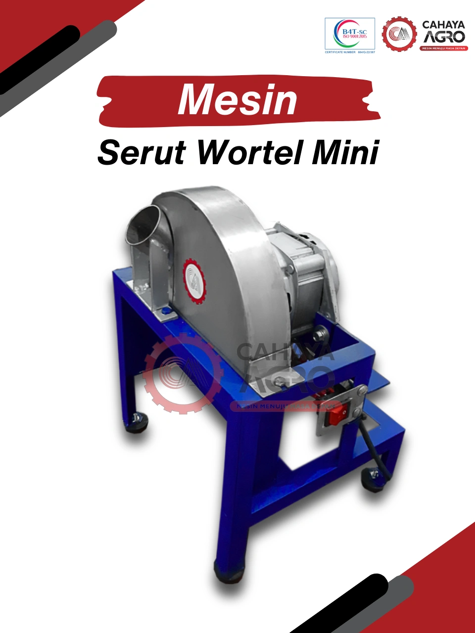 MESIN SERUT WORTEL MINI CA-MM-SWM-15