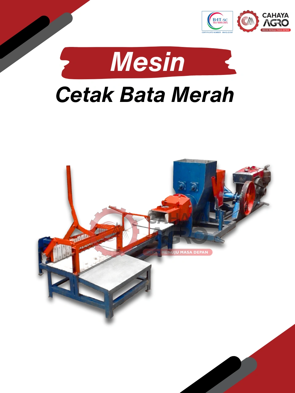 MESIN CETAK BATA MERAH CA-B-CBM-500