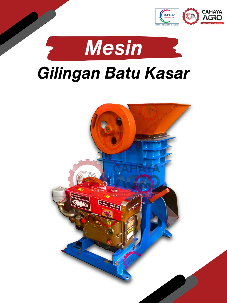 MESIN GILING BATU KASAR CA-B-GBK-500