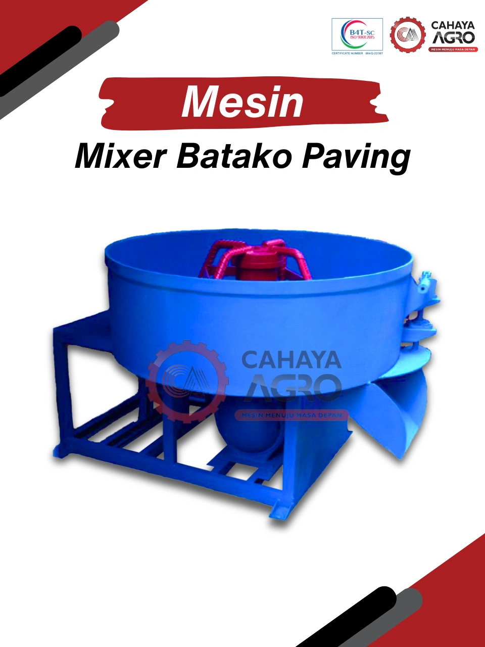 MESIN MIXER BATAKO DAN PAVING CA-B-MBP-400