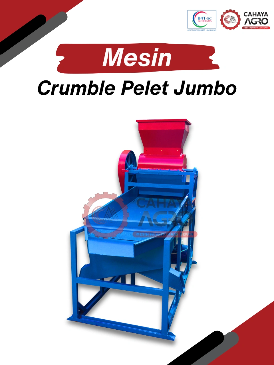 MESIN CRUMBLE PELET JUMBO CA-P-CPJ-1000