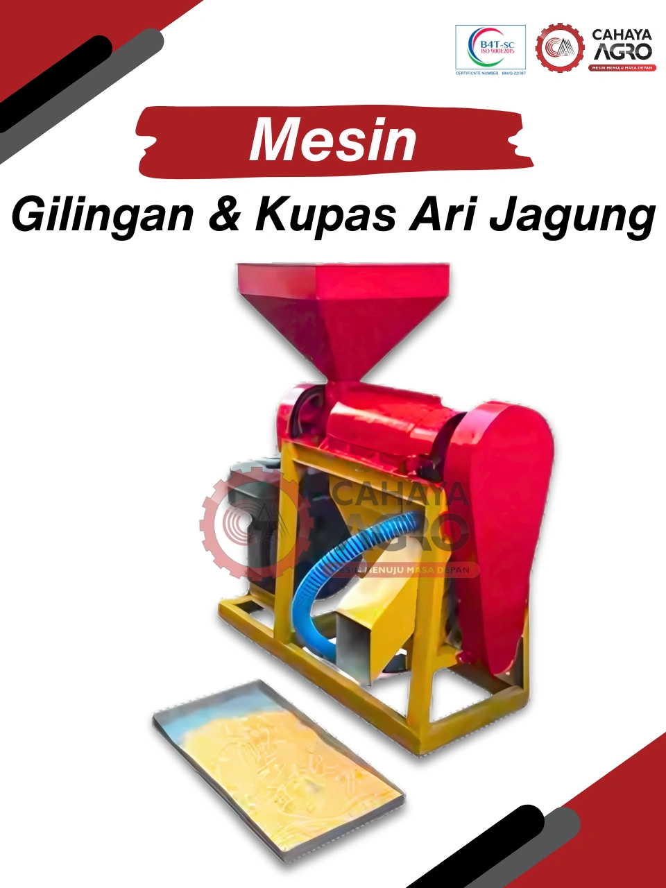 MESIN GILING DAN KUPAS ARI JAGUNG CA-PP-GKAJ-200