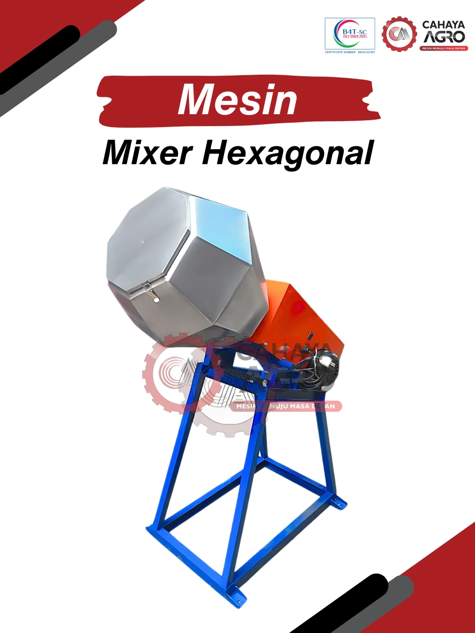 MESIN MIXER HEXAGONAL CA-P-MH-7