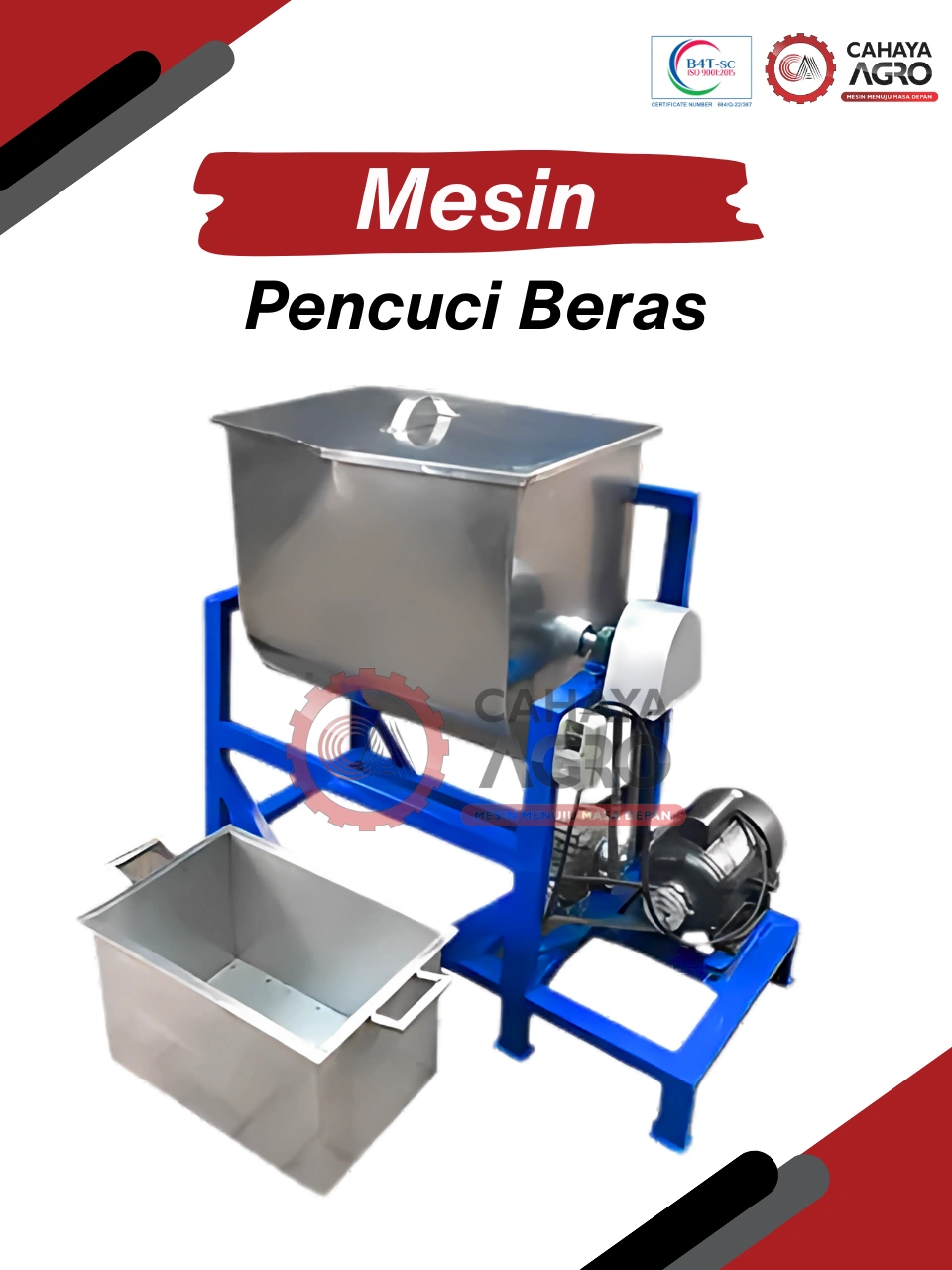 MESIN PENCUCI BERAS CA-PP-PB-25