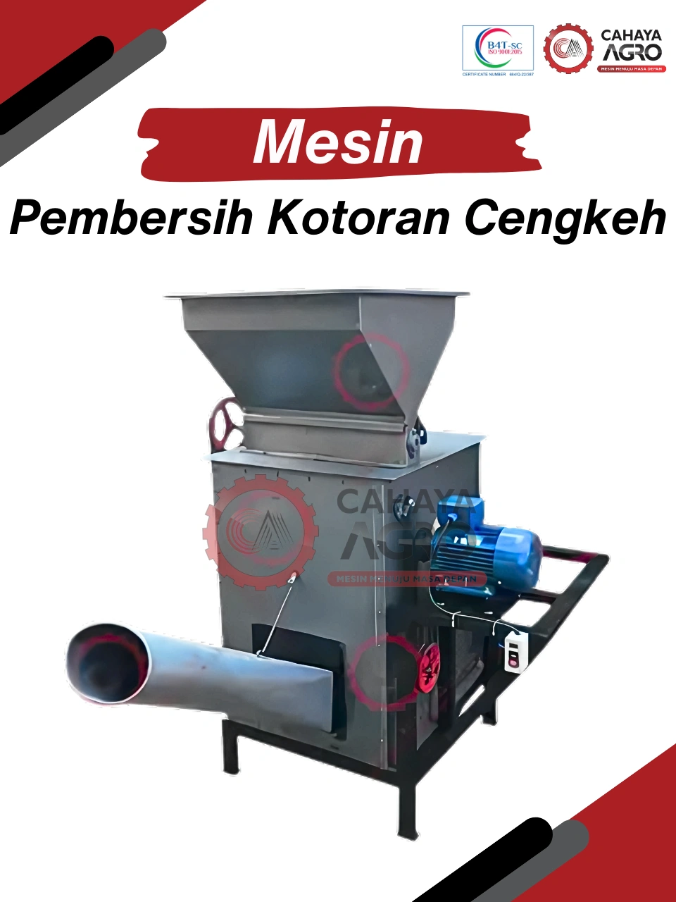 MESIN PEMBERSIH KOTORAN CENGKEH CA-PP-PKC-1000