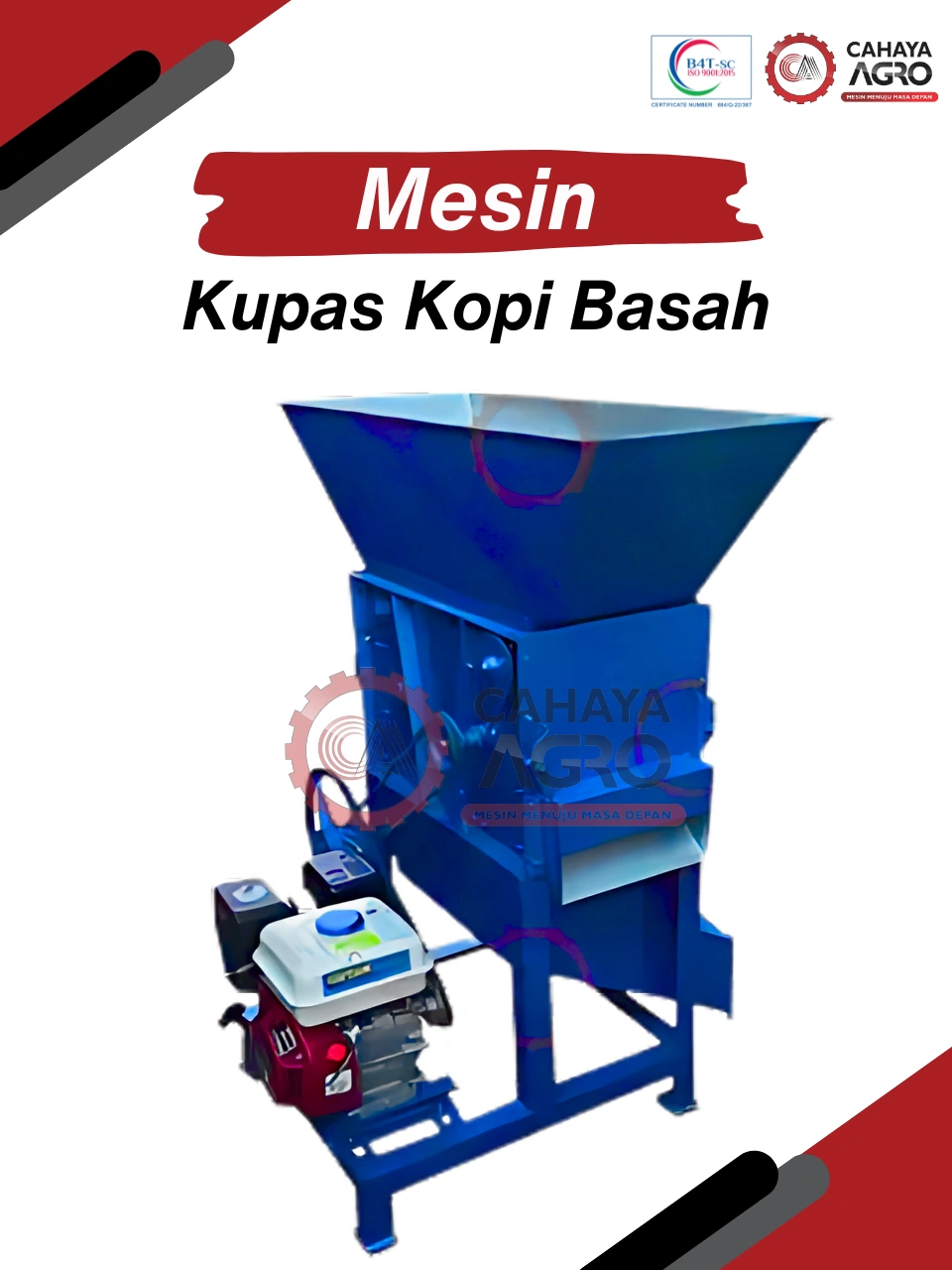 MESIN KUPAS KOPI BASAH CA-PP-KKB-500