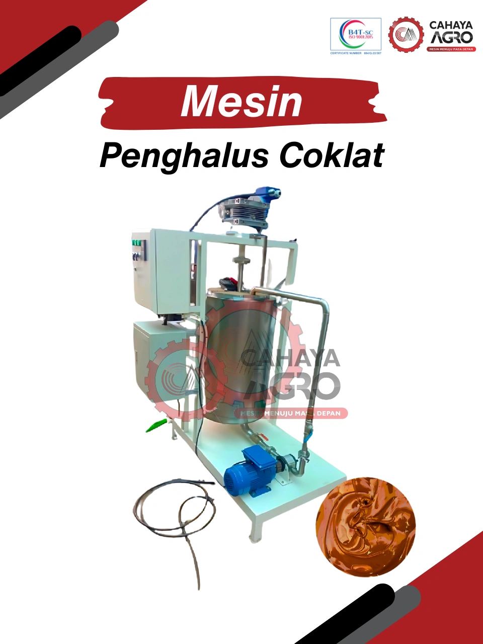 MESIN PENGHALUS COKLAT CA-PP-PC-30