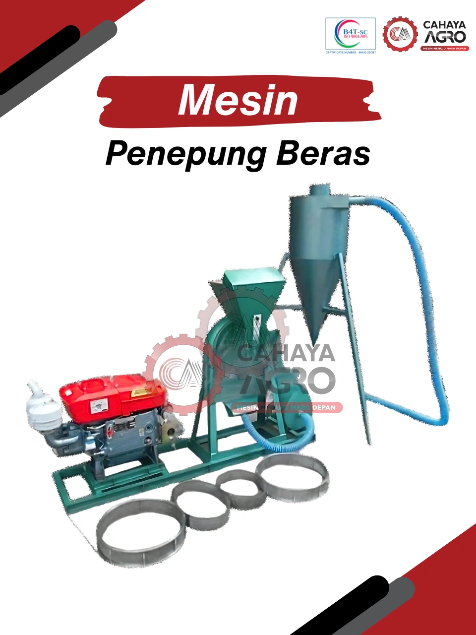 MESIN PENEPUNG BERAS CA-P-PB-500