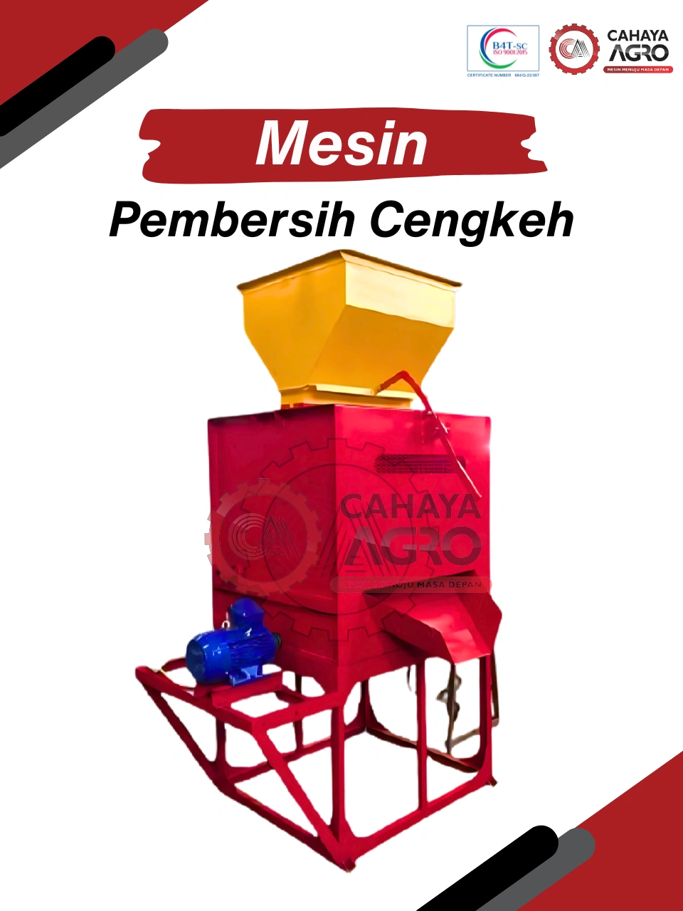 MESIN PEMBERSIH CENGKEH CA-PC-P-2