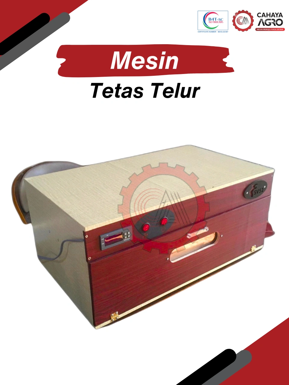 MESIN PENETAS TELUR OTOMATIS CA-TT-PTO-50