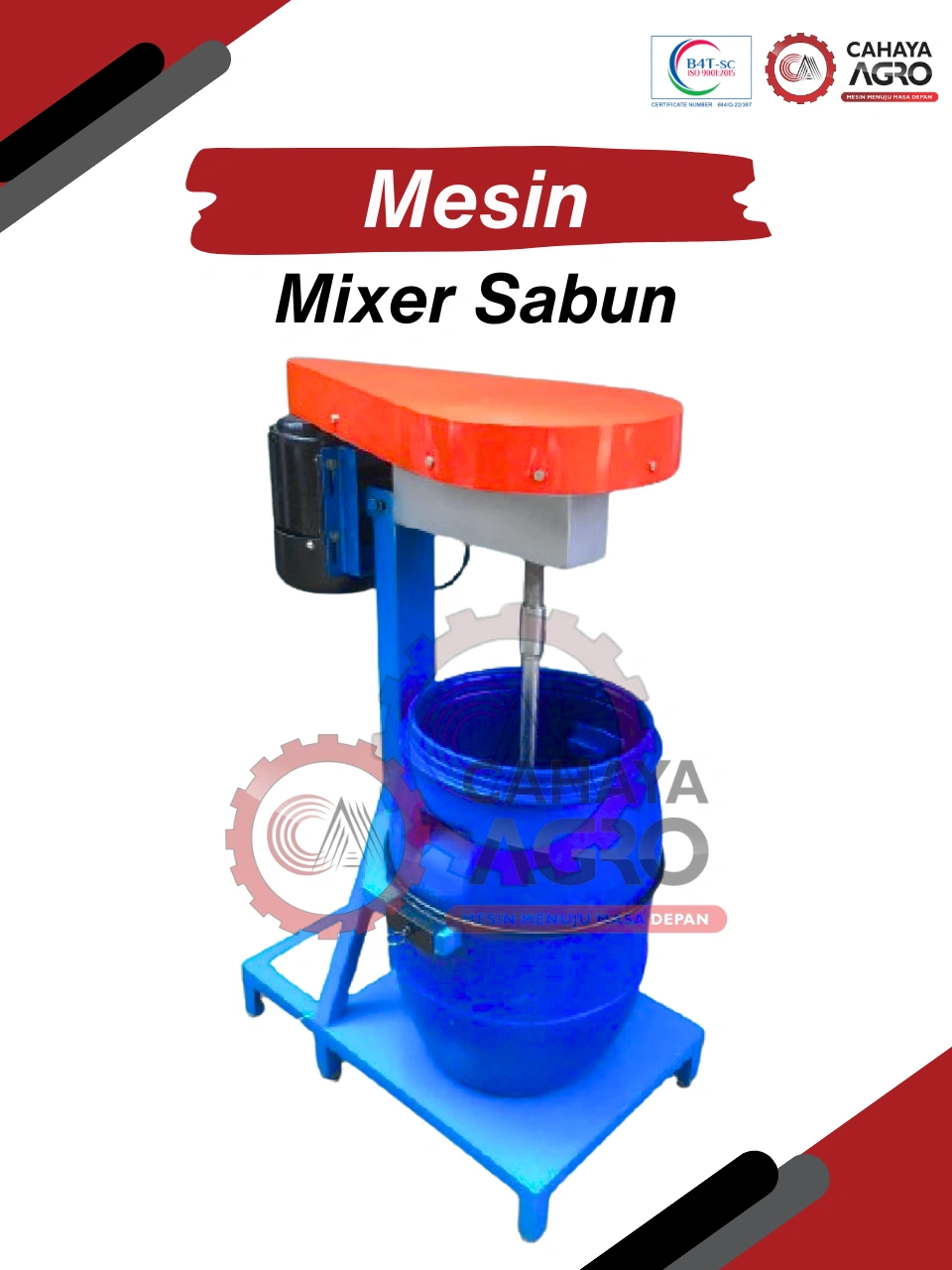MESIN MIXER SABUN CA-TTG-MS-50