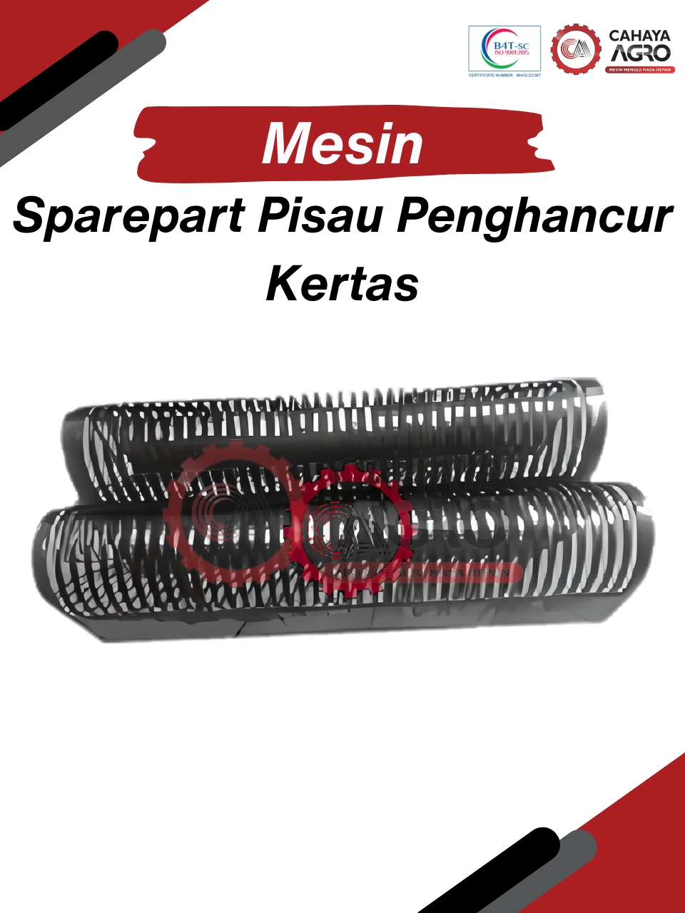 PISAU PENGHANCUR KERTAS CA-TTG-PPK-300-1