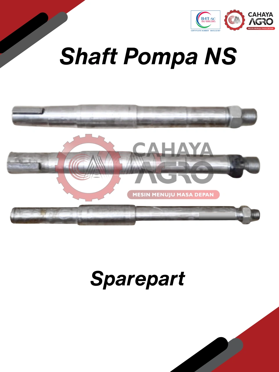 Shaft Pompa NS 100 CA-TTF-SPNS-100
