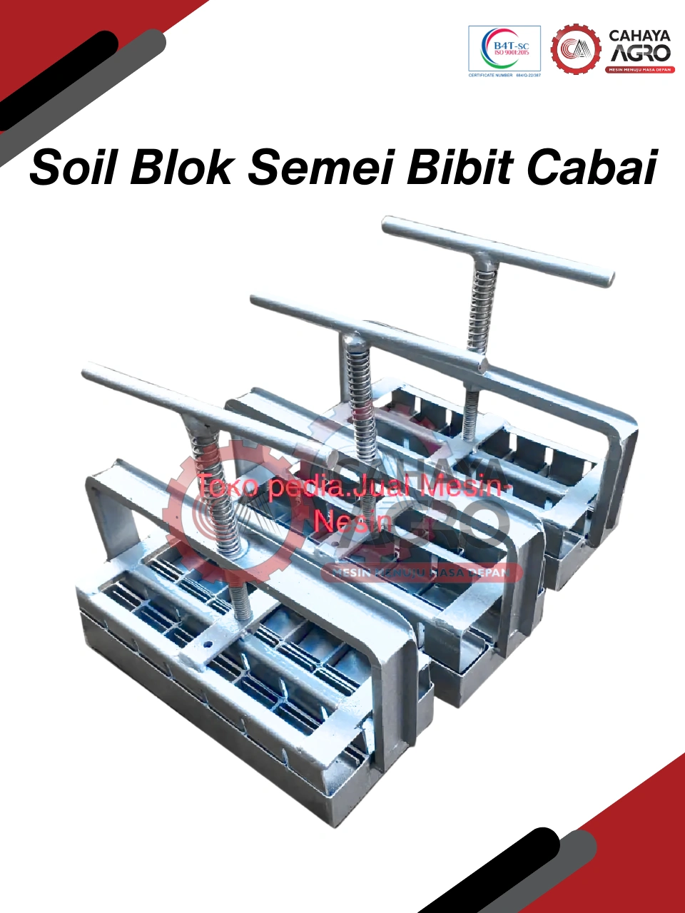 SOIL BLOK SEMAI BIBIT CABE CA-TTG-SBSBC-14