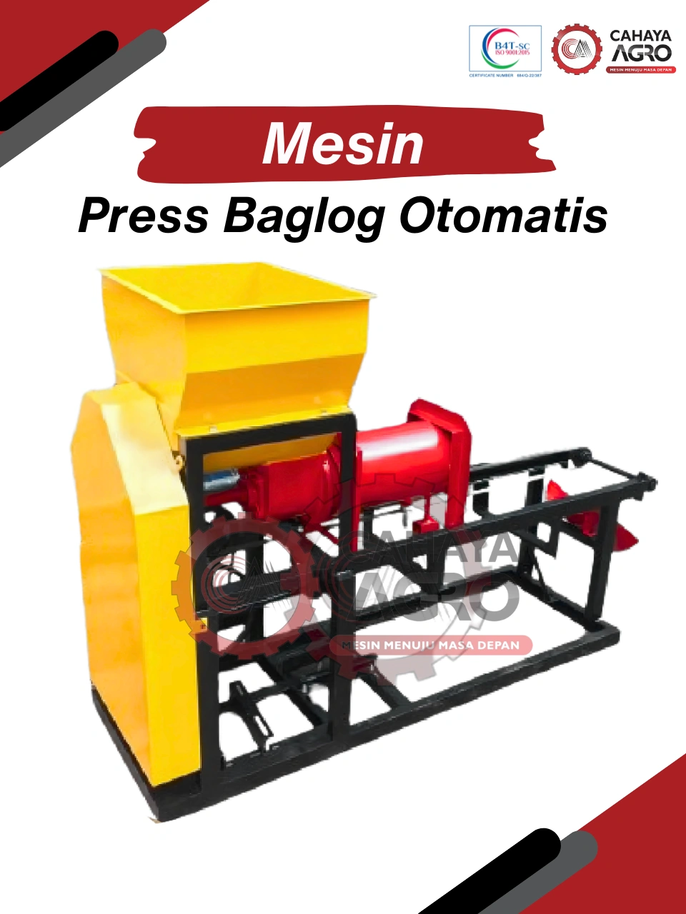 MESIN PRESS BAGLOG OTOMATIS CA-TTG-PBO-150