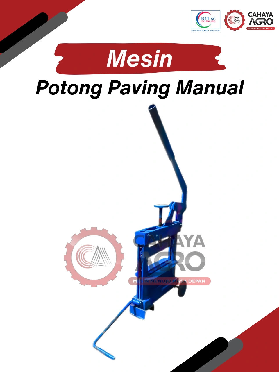 ALAT POTONG PAVING MANUAL CA-B-PPM-3BERLIAN