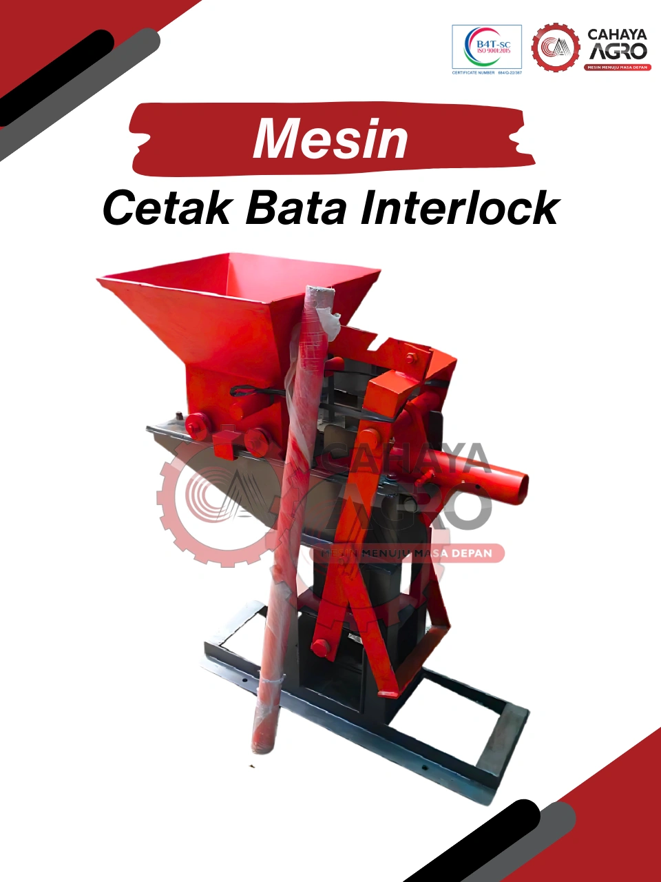 MESIN CETAK BATA INTERLOCK CA-B-CBI-1