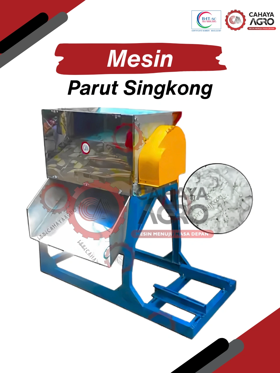 MESIN PARUT SINGKONG CA-MM-PS-200